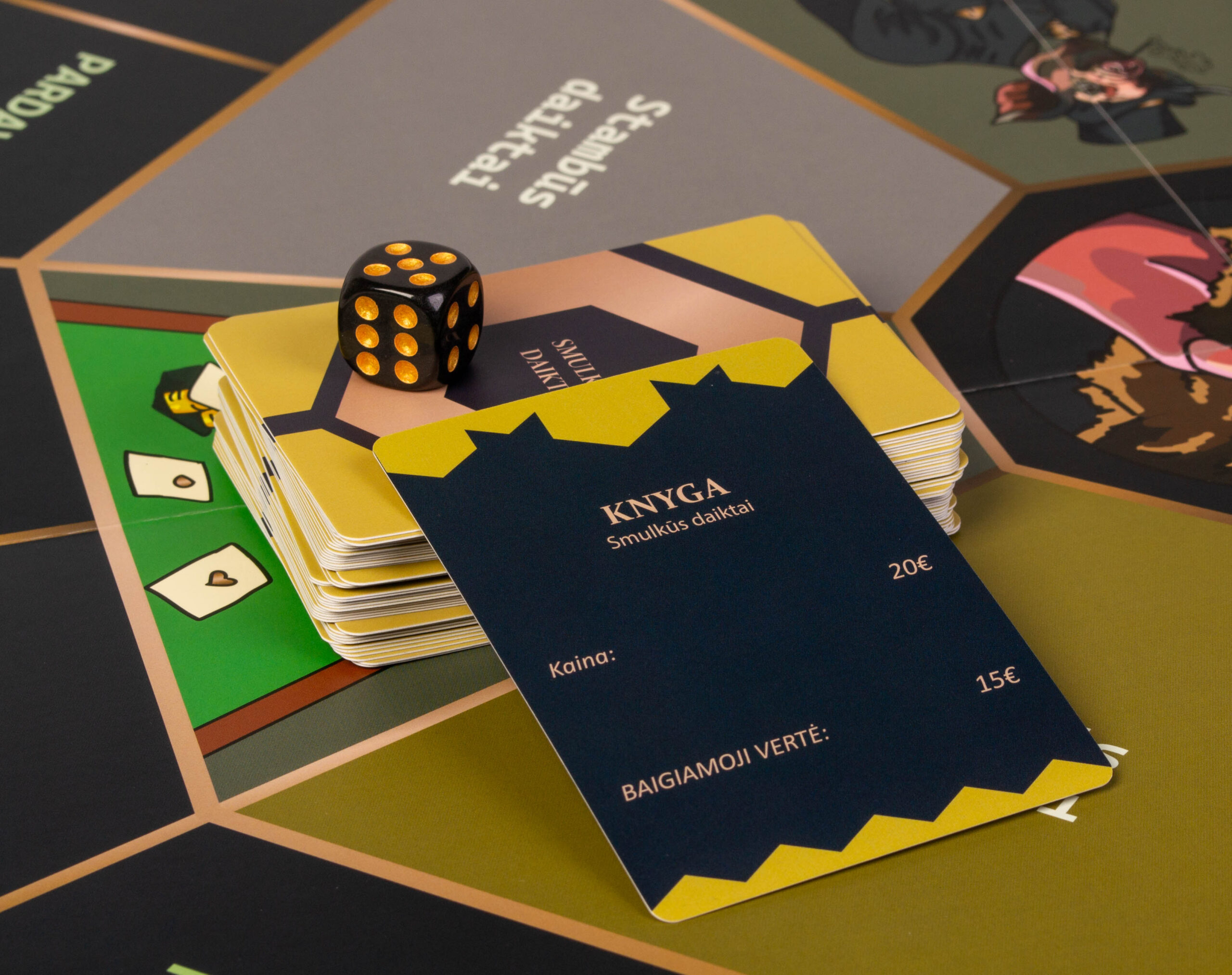 Stalo žaidimas - Pardavimų meistrai yra stalo žaidimas kuriame jūs mokotės derybų bei pardavimų įgūdžių.